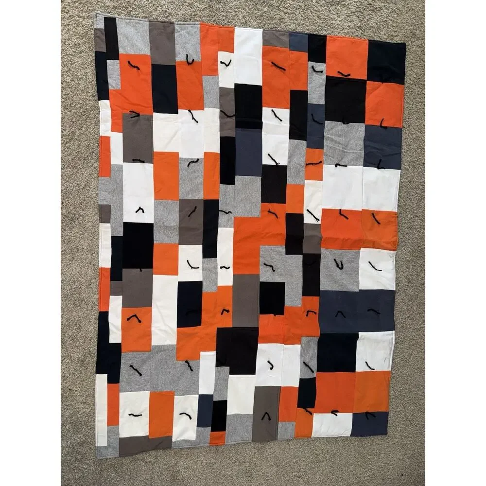 Handmade throw lap